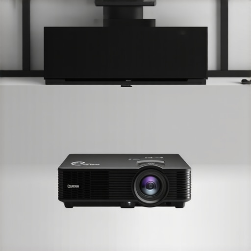 Calibrated Home Theater Setup Image showing a well-calibrated home theater projector with proper wall and lighting conditions