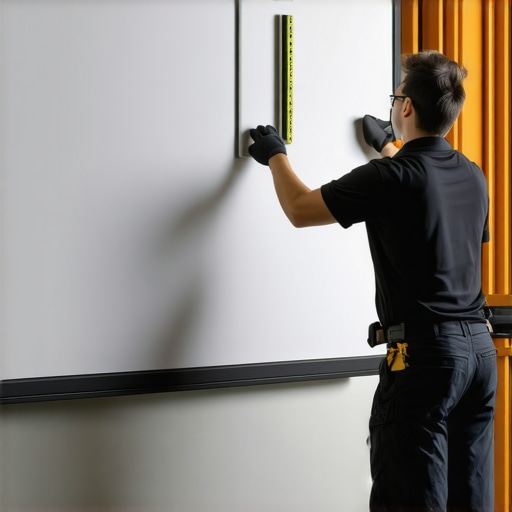 3 secrets to a perfectly flat projector screen installation