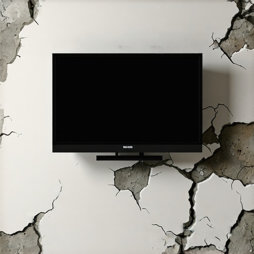 5 Warning Signs Your Drywall Is Failing Under a Heavy TV Mount