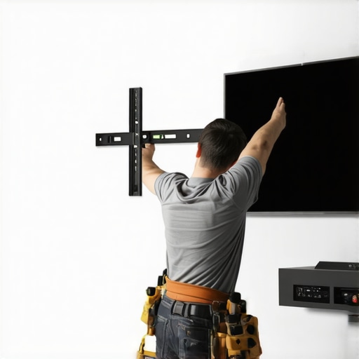 How to center a TV on a wall when the studs are in the wrong place