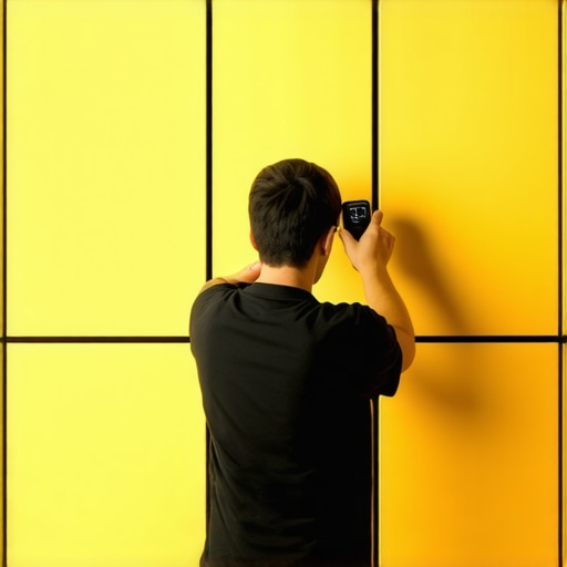 How to find a hidden stud behind thick acoustic panels
