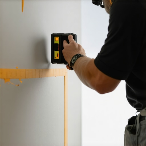 How to find the center of your wall when the studs are uneven