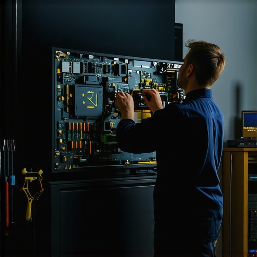 How to fix the backlight bleed on an older home theater display