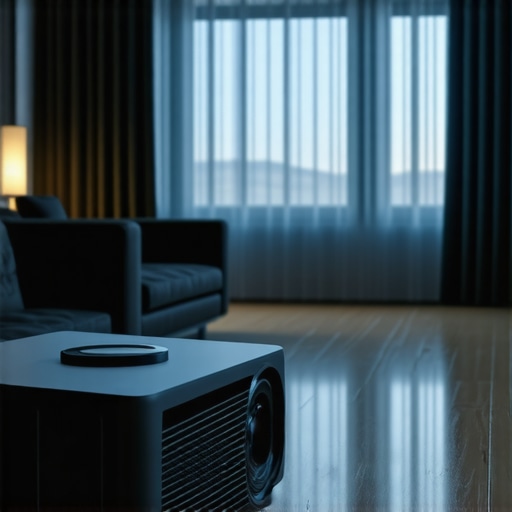 How to get deep blacks on a projector without a dedicated dark room