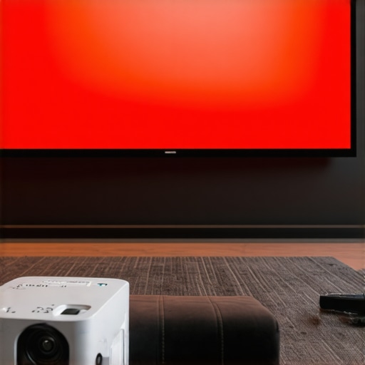How to get rid of the red tint on your 4K projector image