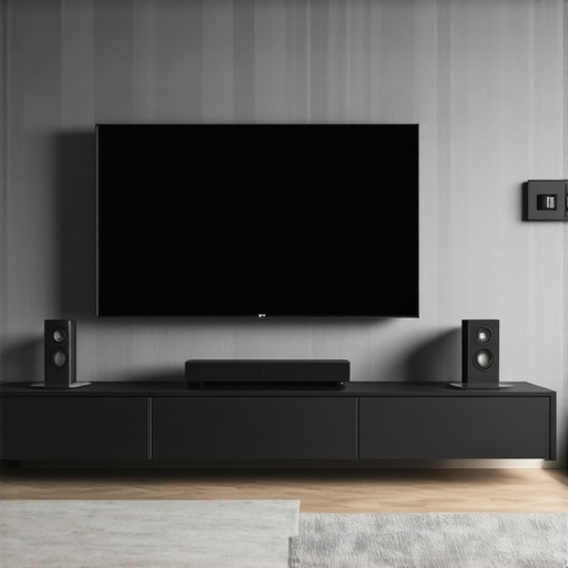 How to hide a streaming stick behind a wall-mounted TV