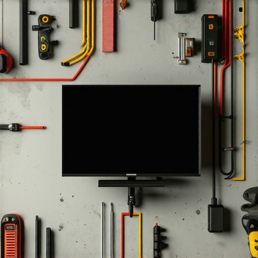 How to hide wires inside a concrete wall for your TV mount