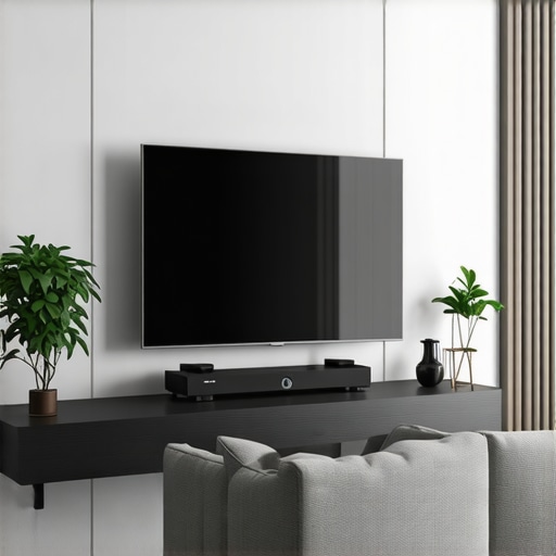 How to hide your streaming box behind a flat-mounted TV