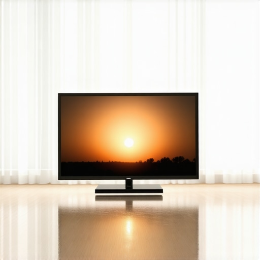 How to reduce the glare on an OLED screen in a sunny room