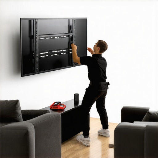 How to safely remove a TV from a spring-loaded wall mount