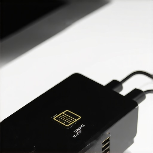 A technician using an HDMI analyzer to confirm cable performance for 8K TV support