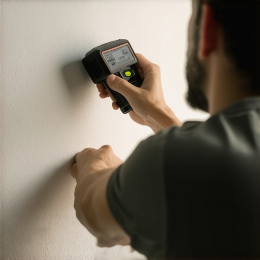 The easy way to find wall studs through thick plaster