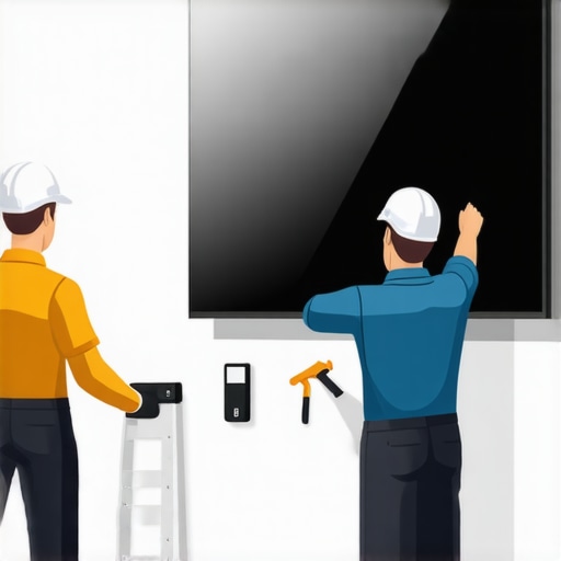The secret to mounting a 98-inch screen on a hollow wall safely
