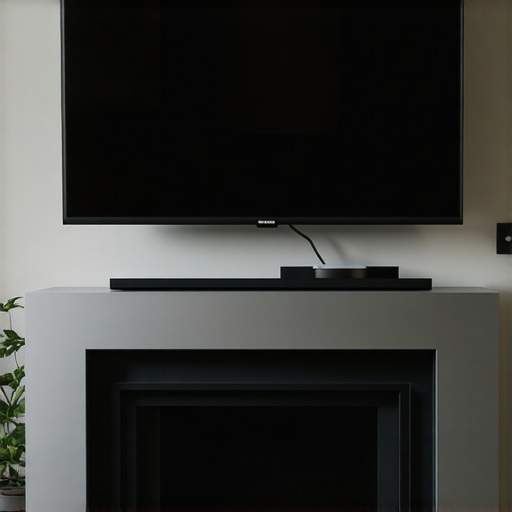 The secret to mounting a TV on a metal fireplace surround