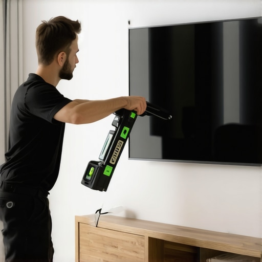 The simple fix for a TV mount that isn't perfectly level