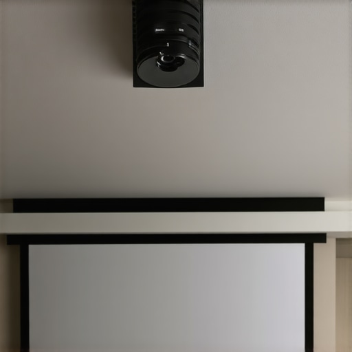 Why your projector image is tilted even though the mount is level