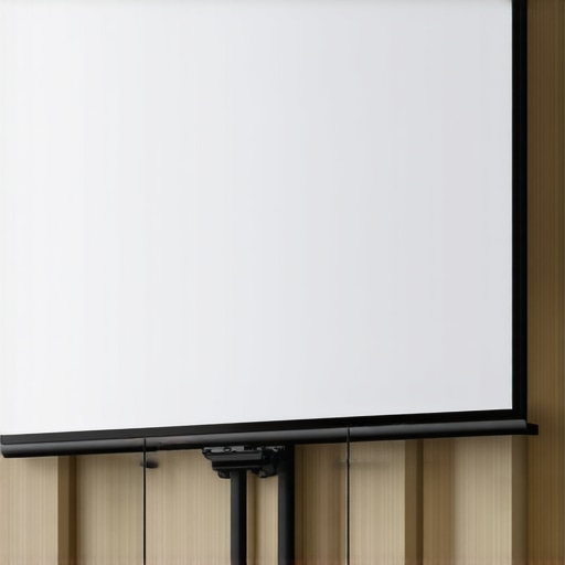 Why your pull-down projector screen won't stay down