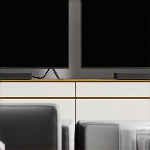 How to bridge the gap between two side-by-side TVs
