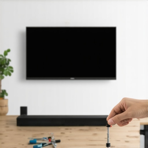 How to fix a drooping soundbar mount under your TV