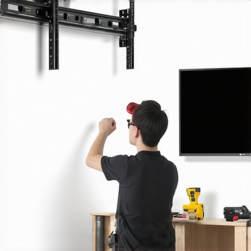 How to fix a sagging shelf on a floor-to-ceiling TV mount