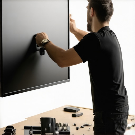 How to fix a squeaky swivel mount for large displays