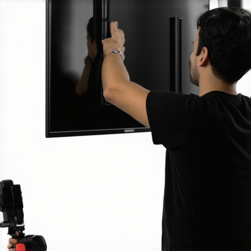 How to fix a tilted TV mount without redrilling holes