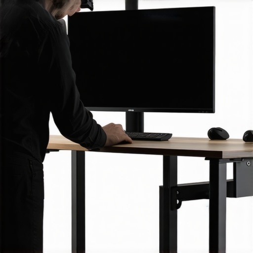 How to fix a wobbly base on a large-format gaming monitor