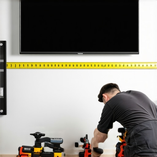 How to get a perfectly level TV mount on a crooked wall