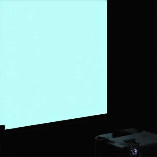 How to get rid of the annoying light ring around your projector image