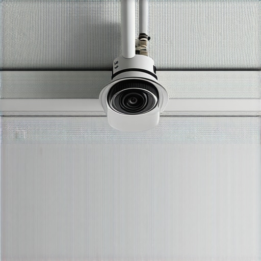 How to hide the vertical wire for a ceiling-mounted projector