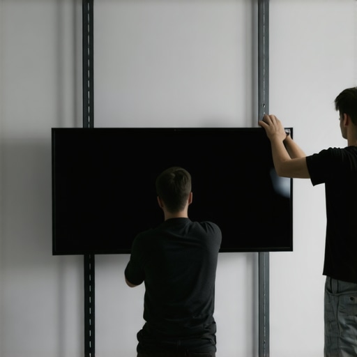 How to mount a 100-inch TV on metal studs without it falling