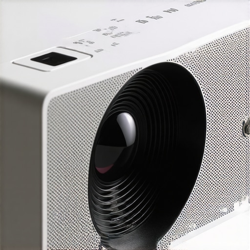 How to reduce cooling fan noise on a portable projector