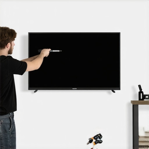 The 5-minute fix for a crooked TV mount arm