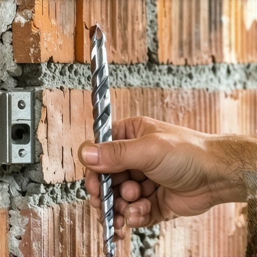 The best drill bits for mounting a TV on brick