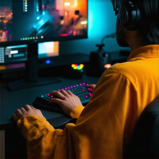 The best height for a gaming monitor to avoid eye strain