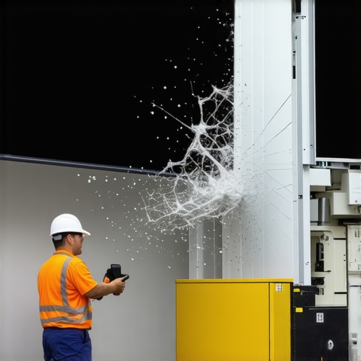 The danger of using plastic anchors for large screen displays