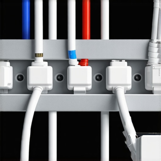 The easy way to hide 5 thick cables in a slim cable raceway