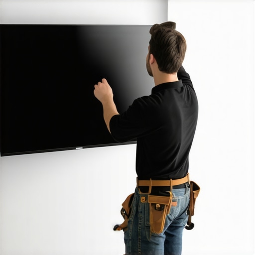 The easy way to mount a 75-inch TV alone safely