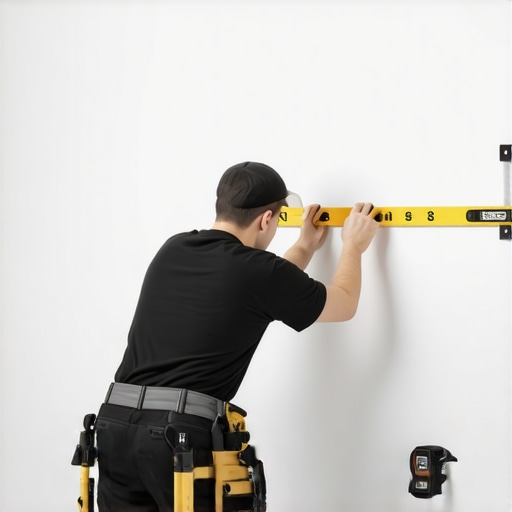 The painters tape trick for perfectly centered wall mounts