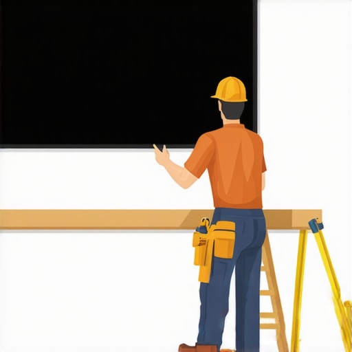 The plywood trick for mounting heavy displays on thin wall studs