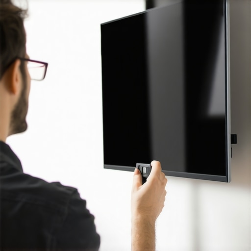 The quick fix for a TV mount that won't sit level