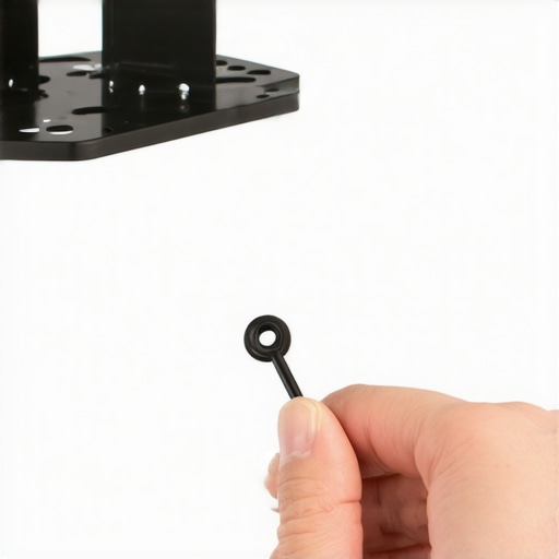 The rubber washer trick for fixing rattling wall mounts