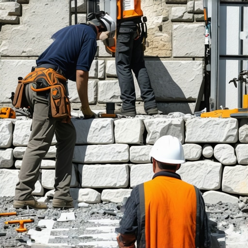 The secret to using masonry anchors for heavy stone walls