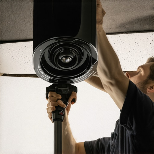 The simple fix for a wobbly projector mount