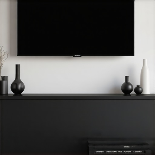 The trick to hide power cords for a mantle-mounted TV