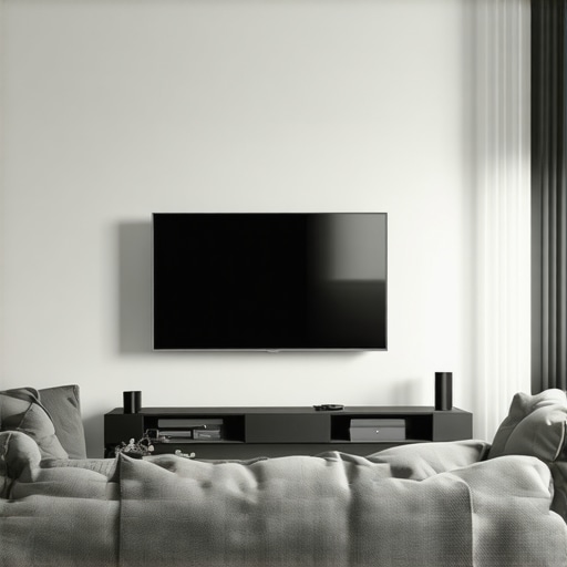 The truth about using a mounting bracket for a curved TV