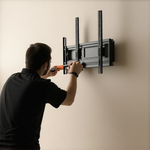 Why your full-motion mount leans to the left and how to square it