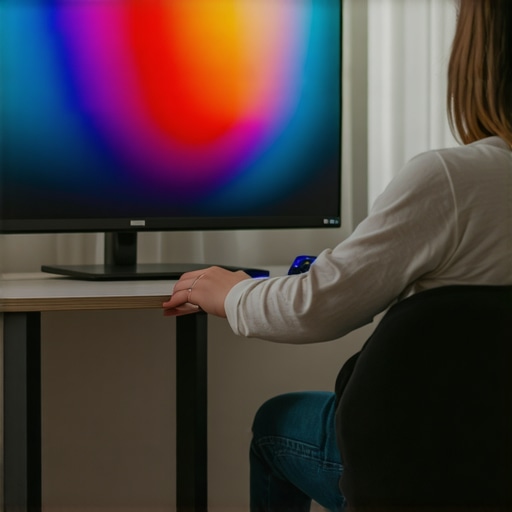 Why your gaming monitor colors shift when you sit closer