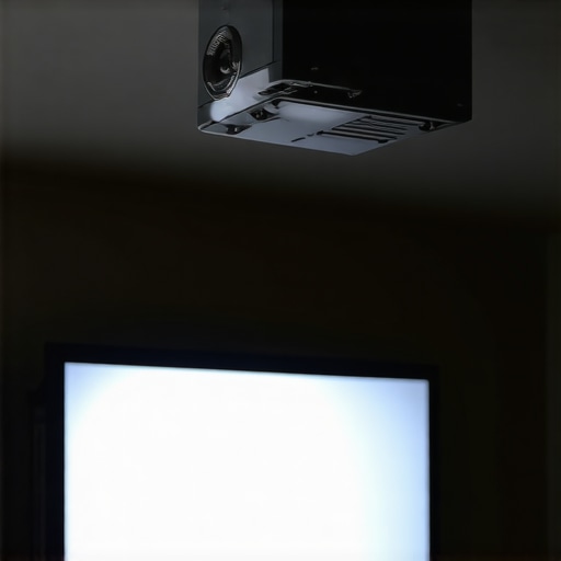 Why your projector image looks tilted but the mount is level