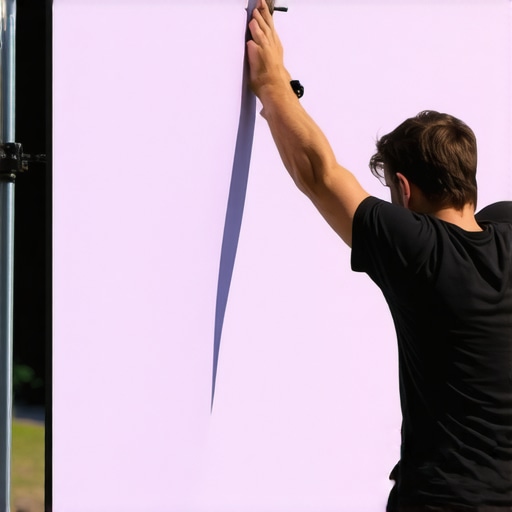 Why your projector screen looks wavy and how to tension it manually